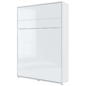 vertical wall bed BC-01 white gloss