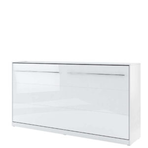 horizontal wall bed CP-06 white gloss