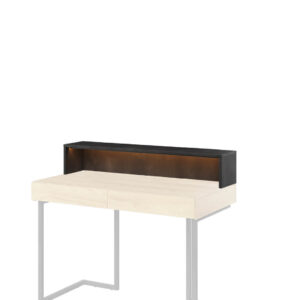 STOCKHOLM Wall mounted wooden secretary desk By Punt