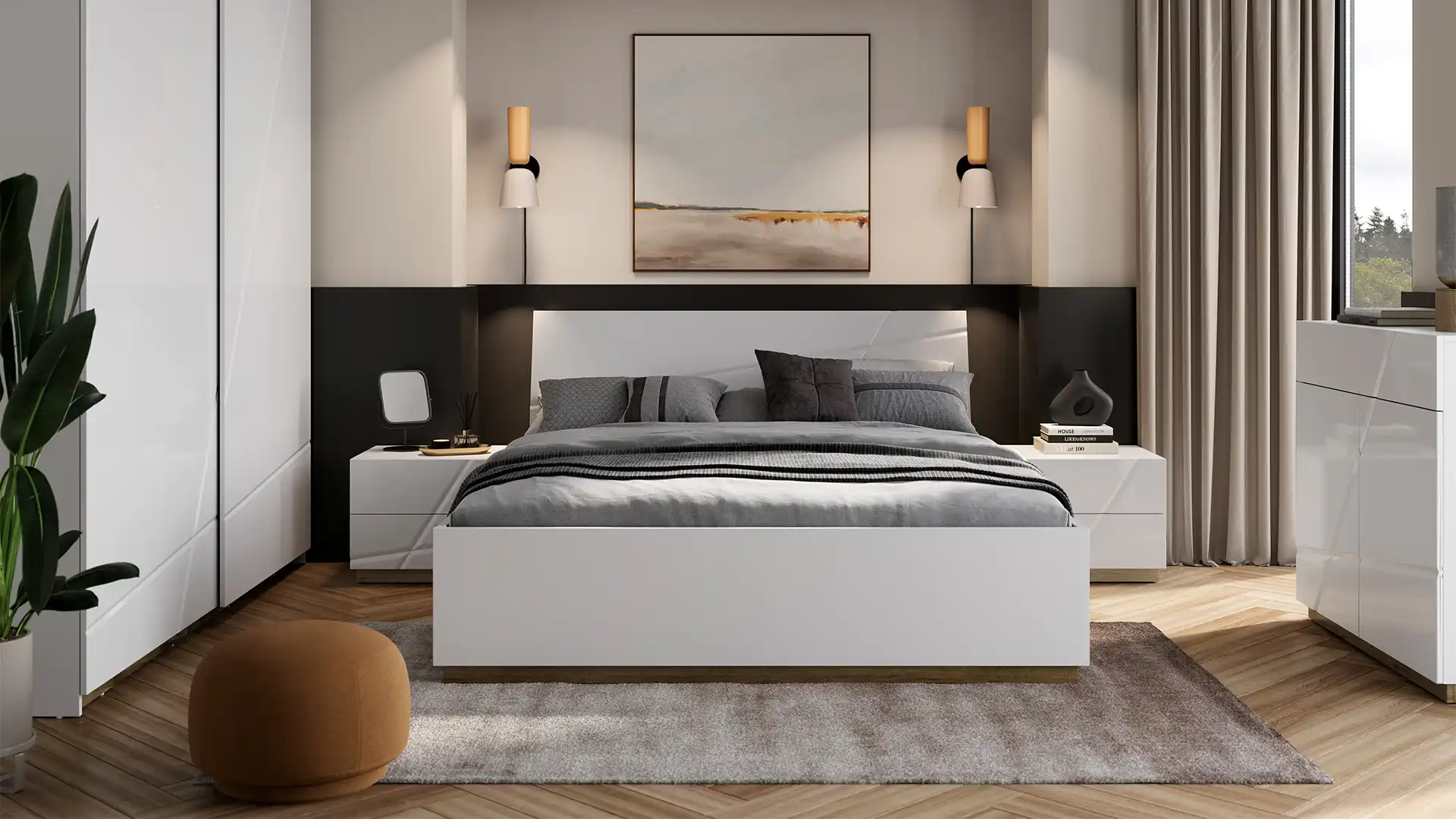Is white furniture for the living room still in style?