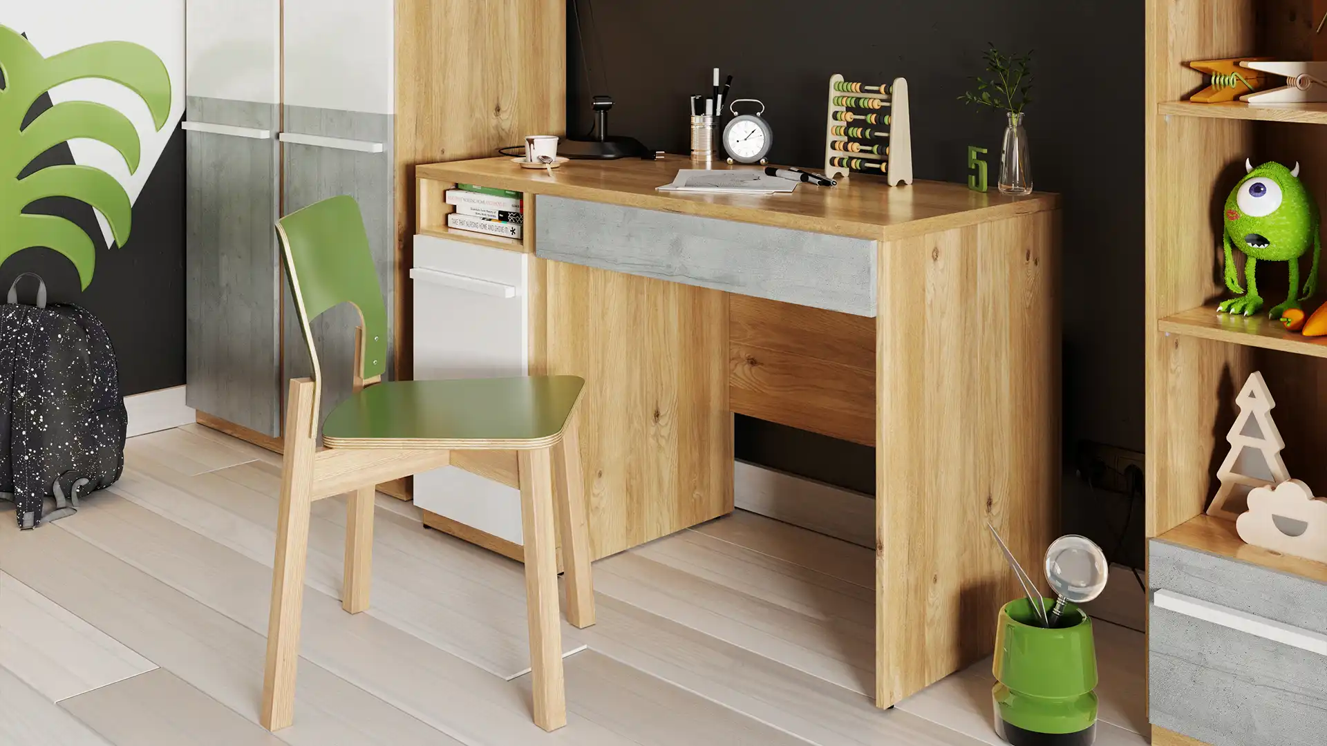What should you look for when buying a desk?