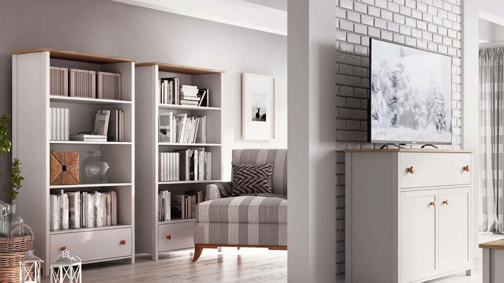 A book display cabinet or a bookshelf—which should you choose?