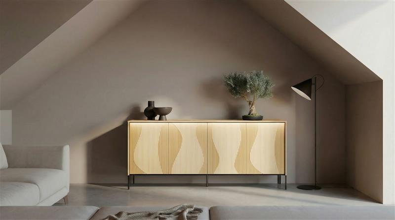How do you choose furniture for a room with a low ceiling?
